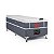 Cama Box + Colchão Castor Solteiro Plush Light Stress One Face Pocket - Imagem 1
