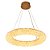 LUMINÁRIA PENDENTE LED JOU CIR 60CM -Dourado Brilho 40W | 3200lm | 3.000K | 100-240V - Imagem 1