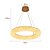 LUMINÁRIA PENDENTE LED JOU CIR 60CM -Dourado Brilho 40W | 3200lm | 3.000K | 100-240V - Imagem 6