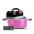 36CM - Misturadora Rosa para DOCES E RECHEIOS com ajuste fino de velocidade, bivolt com chave seletora - Imagem 4