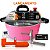 36CM - Misturadora Rosa para DOCES E MASSAS até 6kg de Massa pronta com ajuste fino de velocidade, bivolt com chave seletora - Imagem 1