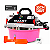 32CM - Misturadora SMART Rosa para DOCES E RECHEIOS com ajuste fino de velocidade, BIVOLT AUTOMÁTICO - Imagem 1