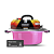 32CM - Misturadora SMART Rosa para DOCES E RECHEIOS com ajuste fino de velocidade, BIVOLT AUTOMÁTICO - Imagem 3