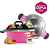 32CM - Misturadora DUPLA SMART Rosa para MASSAS E DOCES, BIVOLT AUTOMÁTICO - Imagem 1