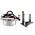 COMBO PANELA MISTURADORA SMART 30CM + SUPORTE VIRADOR 5 EM 1 - Imagem 2