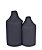 Duo Vaso Cerâmica Preto - Imagem 1