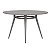 Mesa De Jantar Redonda Lirio Aluminio - Imagem 1