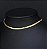 Conjunto Gargantilha Choker folheada a ouro e Brincos Folheados - Imagem 2