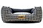 Cama Quadrada para Cachorro ou Gato Luppet Luxo Preto Vime - Imagem 3