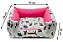 Cama para Cachorro Quadrada Impermeável Luppet Rosa Cachorrinho b2w - Imagem 11