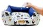 Cama para Cachorro Quadrada Impermeável Luppet Azul Cachorrinho - Imagem 11