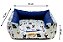 Cama para Cachorro Quadrada Impermeável Luppet Azul Cachorrinho - Imagem 6