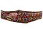 Cama Retangular Luxo Marrom Floral para Cachorro ou Gato - Imagem 3
