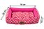 Cama Retangular Luxo Rosa Geométrico para Cachorro ou Gato - Imagem 8