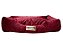 Cama Retangular Super Luxo  Cor Bordo para Cachorro ou Gato - Imagem 6