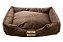 Cama Retangular Marrom Super Luxo Para Cachorro ou Gato - Imagem 1