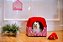 Cama Iglu e Toca Para Cachorro Luxo Vermelho Joaninha - Imagem 7