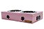 Comedouro Com Patinhas De Madeira E Potes Inox Para Cachorro Rosa - Imagem 1