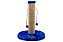 Brinquedo Arranhador Com Poste Para Gatos Azul - Imagem 5