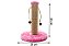 Brinquedo Arranhador Com Poste Para Gatos Rosa - Imagem 5
