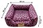 Cama Quadrada Impermeável Oncinha Pink para Cães e gatos - Imagem 6