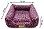 Cama Quadrada Impermeável Oncinha Pink para Cães e gatos - Imagem 9