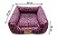 Cama Quadrada Impermeável Oncinha Pink para Cães e gatos - Imagem 3