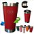 Copo Térmico Vaccum Schopps 493ml - Vermelho - Imagem 6
