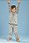 Pijama Infantil de Menino Longo em Fleece Teia (Brilha no Escuro) - Imagem 4