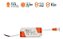 Driver Para Paineis Led 24w Home Led Slim Led Bivolt Branco - Imagem 2