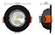 Spot Led Embutir 7w Redondo Preto Direcional Bivolt Llum - Imagem 2