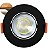 Spot Led Embutir 7w Redondo Preto Direcional Bivolt Llum - Imagem 3