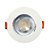 Spot Led 7w Redondo De Embutir Direcional Bivolt Branco - Imagem 1