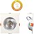 Spot Branco Embutir Led 14w Quadrado 6500k Direcional Bivolt - Imagem 2