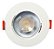 Spot Led Direcional Embutir Redondo 5w Bivolt Branco LLUM Bronzearte - Imagem 6