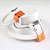 Spot Led Direcional Embutir Redondo 5w Bivolt Branco LLUM Bronzearte - Imagem 18