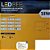 Painel Led Sobrepor Quadrado 1350 Lúmens 6500K Branco Frio 18W Bivolt 20Cm Branco Ledbee - Imagem 7