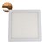 Painel Slim Led Embutir Quadrado 3000K Branco Quente 12W Bivolt Branco Llum Bronzearte - Imagem 2