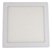 Painel Slim Led Embutir Quadrado 3000K Branco Quente 12W Bivolt Branco Llum Bronzearte - Imagem 4