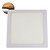 Painel Slim Led Embutir Quadrado 1850 Lúmens 3000K Branco Quente 24W Bivolt 29,5 X 29,5 Branco Llum Bronzearte - Imagem 2
