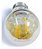 Lampada Led G45 E27 220 Lumens 2300K Branco Quente 1.8W Bivolt 360º Ctb - Imagem 4