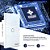 Interruptor Inteligente 4X2 Touch 2.5D Wi-Fi 1 Botao - Imagem 5