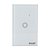 Interruptor Inteligente 4X2 Touch 2.5D Wi-Fi 1 Botao - Imagem 1