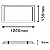 LUMINARIA LED PARTE SOB. RET. 36WBQ 15X120 - Imagem 2