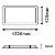 LUMINARIA LED PARTE EMB. RET. 36WBN 12X122 - Imagem 2