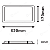 LUMINARIA LED PARTE EMB. RET. 25WBF 17X62 - Imagem 2