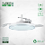 Ventilador De Teto Retratil Com PLAFON LED BREEZE HOME BRANCO CRISTAL - Imagem 1