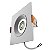 SPOT DE EMBUTIR EASY LED DECOR 7W QD 3K BC 90X90X32MM BIVOLT - Imagem 9