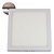 Painel Home Led Sobrepor Quadrado 1850 Lúmens 4000K Branco Neutro 24W Bivolt 28,5Cm Branco Llum Bronzearte - Imagem 1