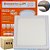 Painel Home Led Sobrepor Quadrado 1530 Lúmens 4000K Branco Neutro 18W Bivolt 21Cm Branco Llum Bronzearte - Imagem 2